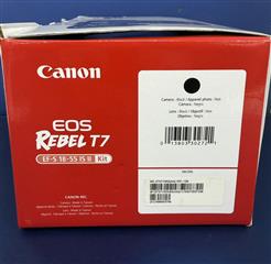 CANON EOS REBEL T7 EF-S 18-55 IS II KIT